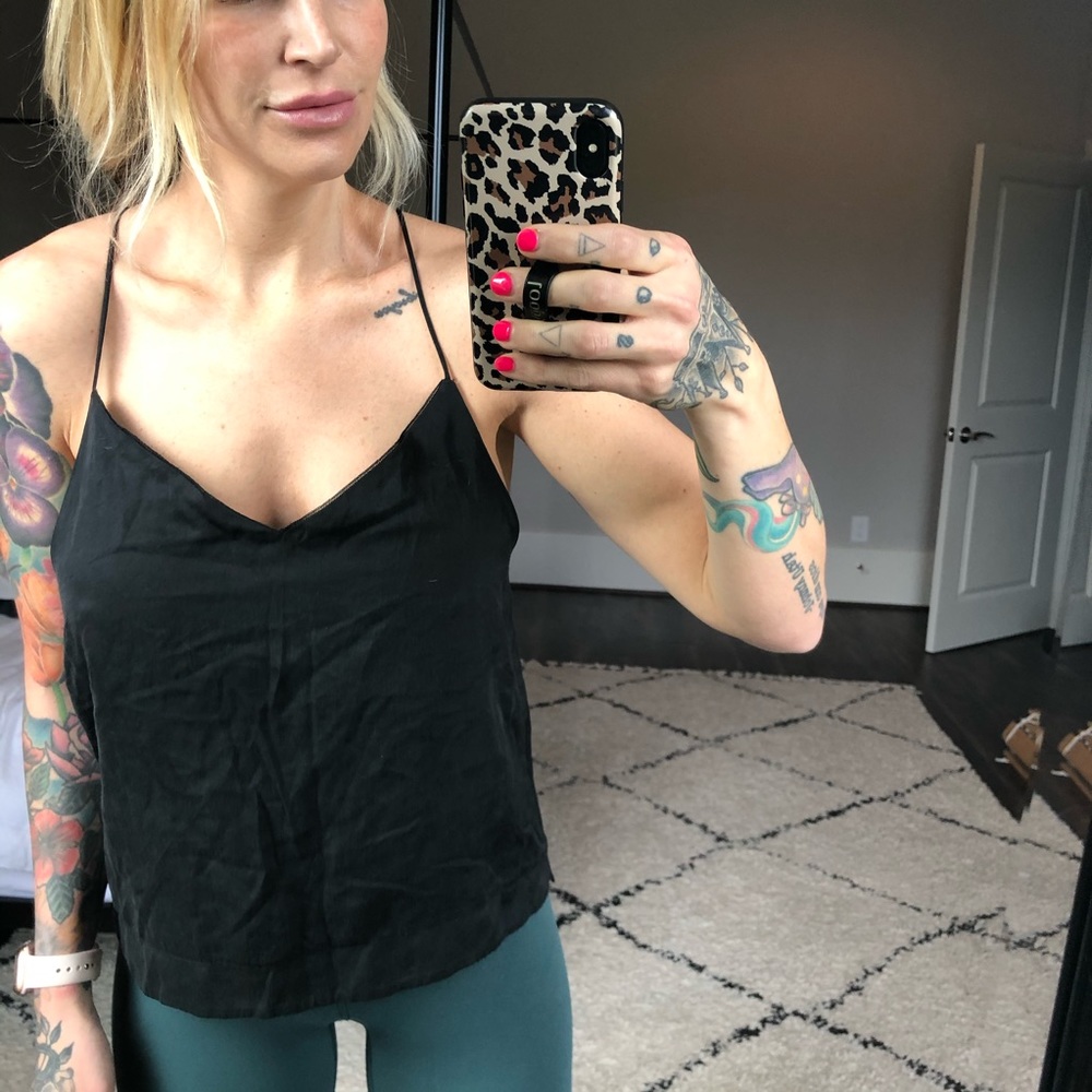 Lululemon Black Racerback Tank